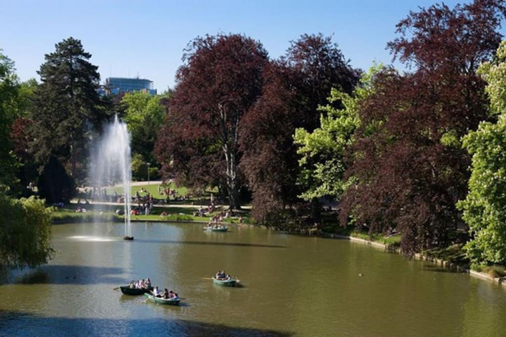 R-Appartements Strasbourg Cosy Orangerie Pour Vos Sejours En Famille Ou Entre Amis Kültér fotó